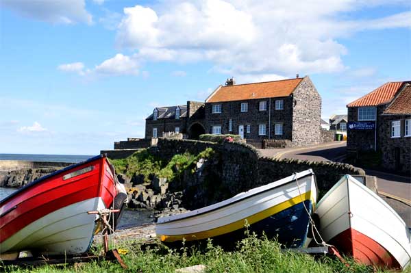 Craster Harbour and Haven Hill
